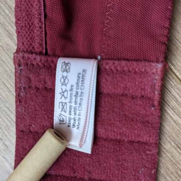 Change - Maroon Padded Bra - Picture 5 of 8